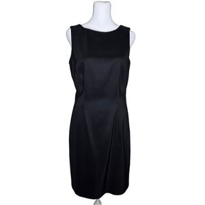 ALYX Dress Womens Black Knee Length Shift Dress Straight Zip Close Size 8